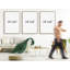 «Cactus Desert Mid-Century Desert Dune Cactus», ensemble de 3 impressions sur toile-73721061-73721060