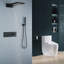 Système de douche complet avec valve brute