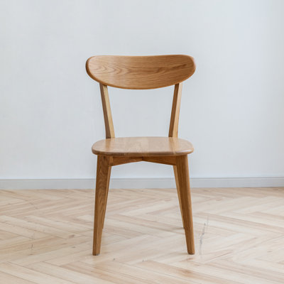 Babbette Solid Wood Side Chair Dining Chair by Corrigan Studio