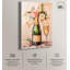 «Blooming Champagne Vase Acrylique Glam» par Art Remedy, prêt à être accroché-540235458