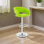 Tabouret de bar rotatif à hauteur ajustable Anastacio-587447634-587447159