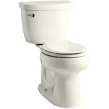 Cimarron® 1.28 GPF Water Efficient Round Two-Piece Toilet (Seat Not Included)