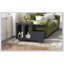 Table de bout mobile avec roulettes verrouillables, table d'appoint de style crème avec tiroir de rangement-707512578