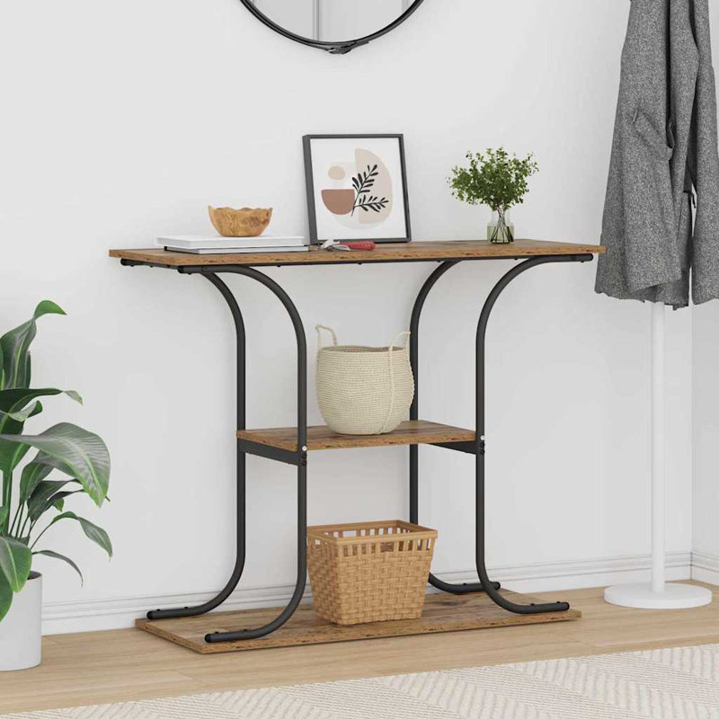 101cm Console Table, Old Wood