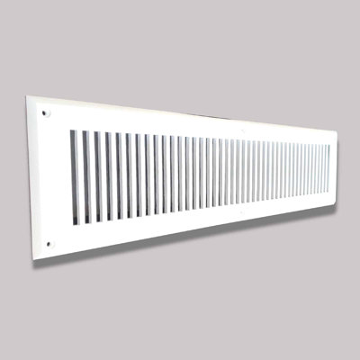 Grille murale en aluminium