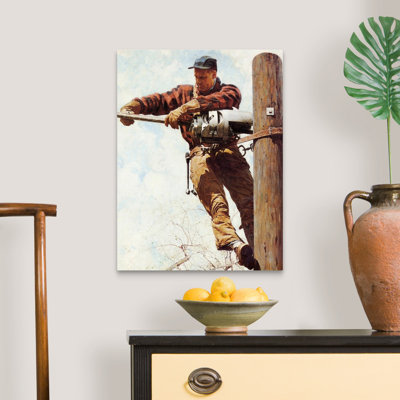 Art mural sur toile Norman Rockwell