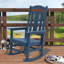 Chaise Adirondack à bascule en plastique Ottaviana-962913009