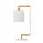 9X14.3X25.2" Metal Table Lamp