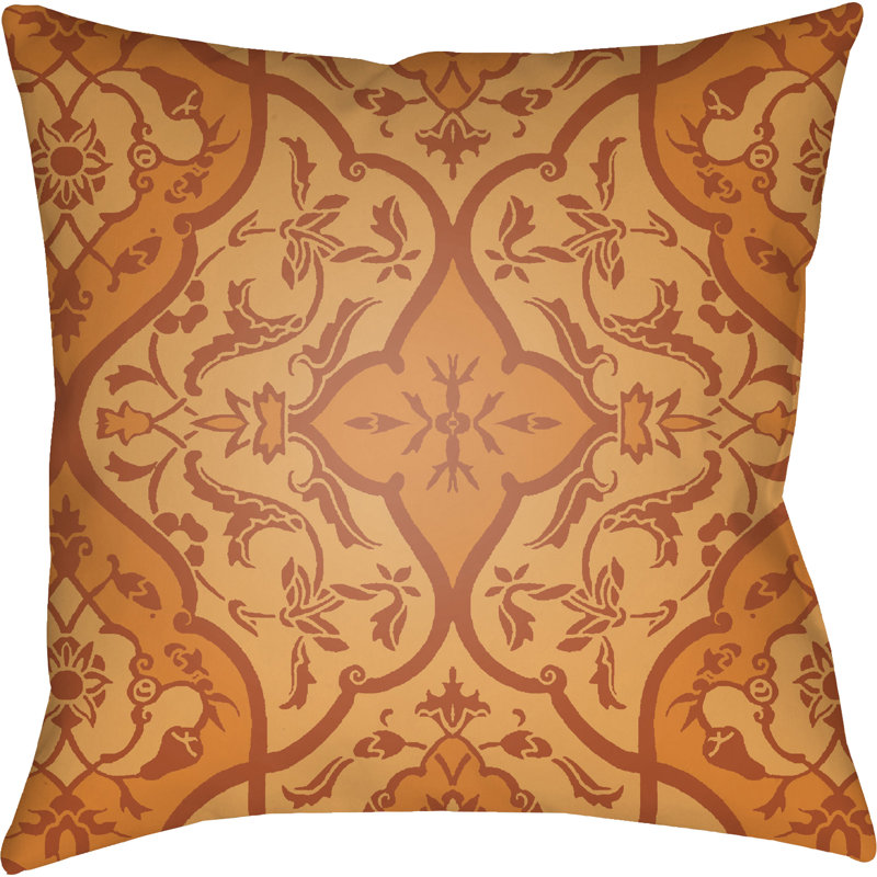 Yindi Floral Outdoor Throw Pillow, Green, 20" H x 20" W x 4" D