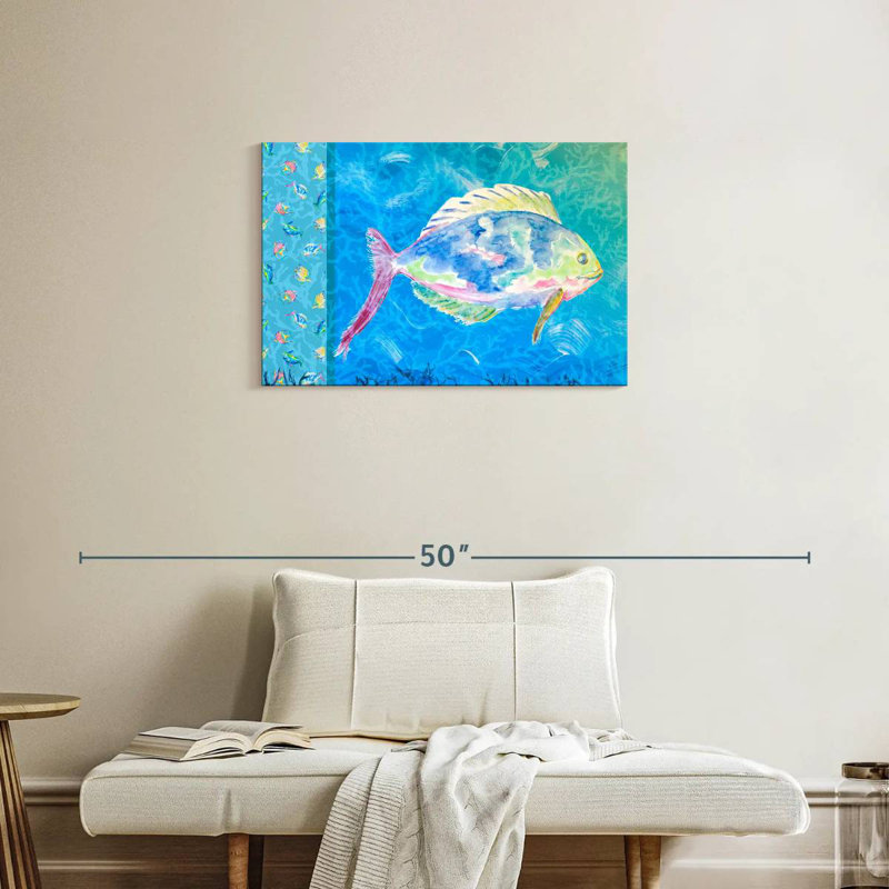 Under The Sea I, 20" H x 30" W