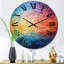 Charlinda - Horloge murale pointillisme-785529841