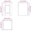 Vidaxl Oven Cabinet Kitchen Cabinet Oven Unit Oven Base Unit Engineered Wood-124401084