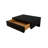 Shroyer 1 - Floating Dark Beech Nightstand with Drawer | Solid Wood, Elegant Bedside Table