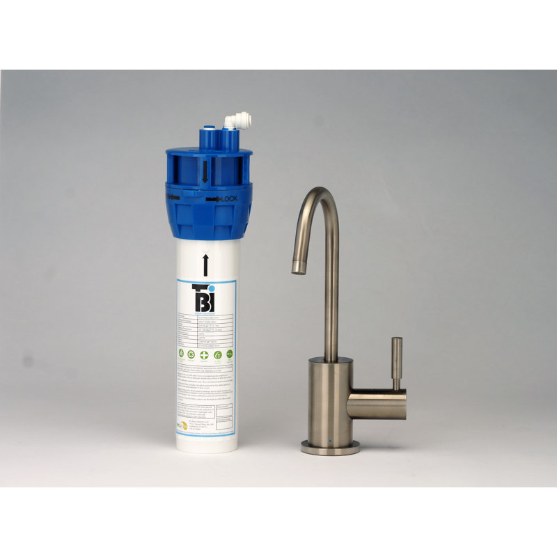 AquaNuTech Kitchen Faucet, Brushed Nickel
