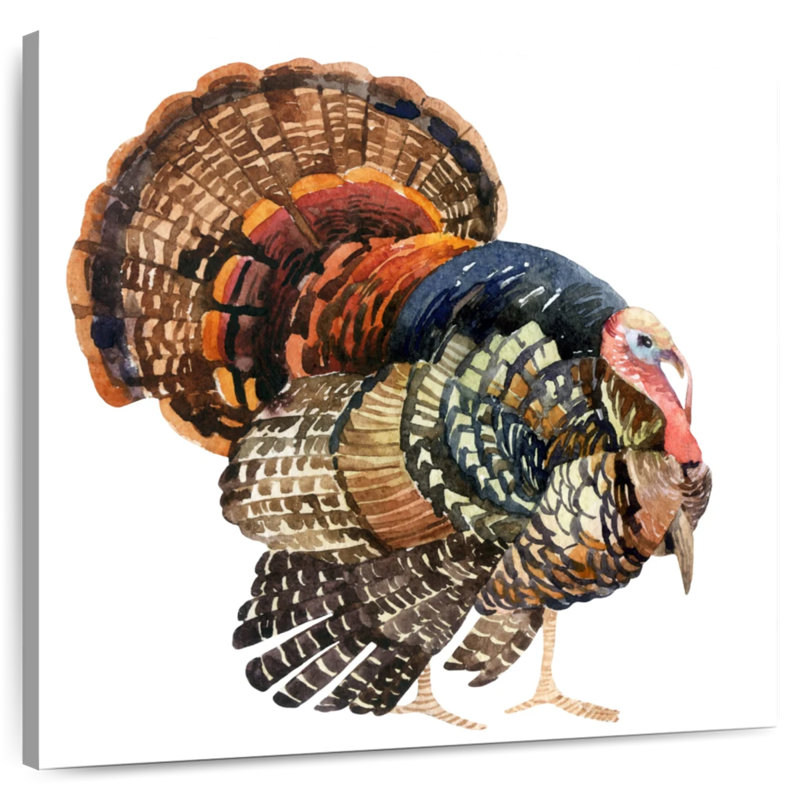 Brampt Turkey, 24" H x 24" W
