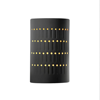 Ambiance Ceramic Flush Mounted Sconce