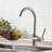 Kitchen Faucet Single Handle Stainless Steel,Commercial Single Hole Kitchen Sink Faucet,Modern One Hole Bar Sink Faucet-125507762
