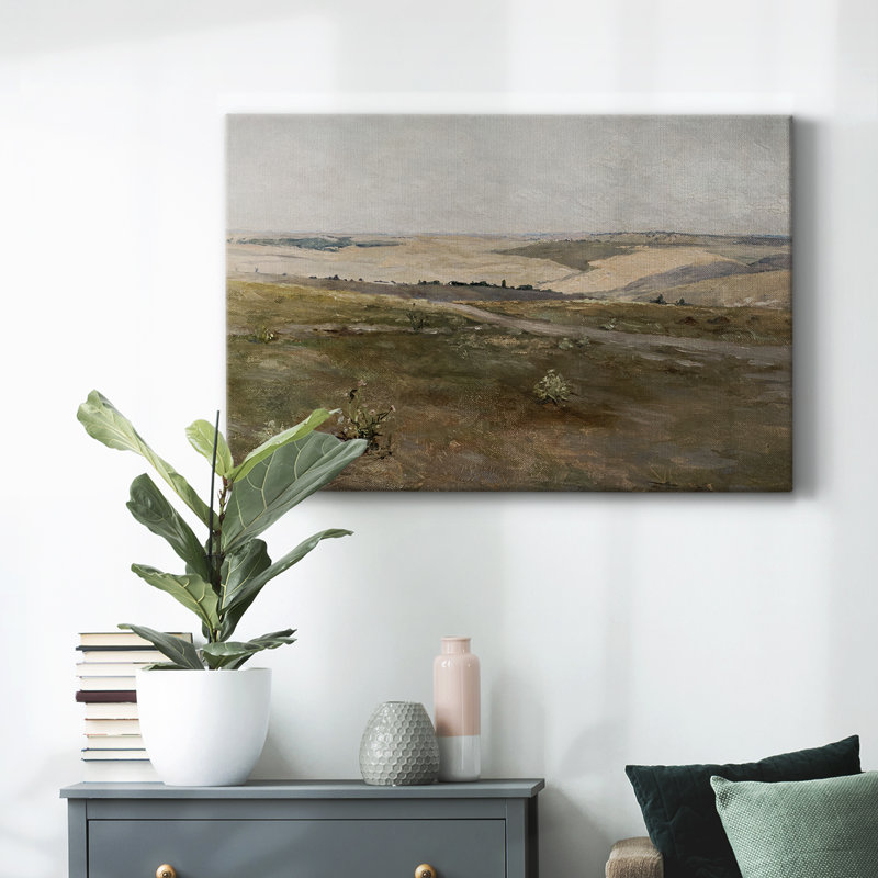 Paysage rétro - CML XXXI, reproduction d'art sur toile, H 9 po x l 13 po