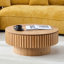 Table basse ronde en MDF avec rangement-332990704