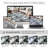 8x10 Modern Abstarct Area Rug Living Room Rug With Non Slip Backing  Thin Stain Resistant Non Shedding Throw Carpet For Bedroom Dining Room Home Office Playroom,Black-732331529-732331535