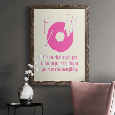 Sweet Melody I - Reproduction de photo sur toile simple