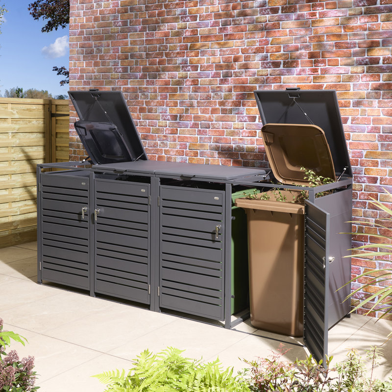 Metal Bin Store, Anthracite