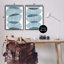 «Stupell Industries», ensemble de 2 toiles abstraites à motif de cercles abstraits par Nikki Galapon-91322226-91322229