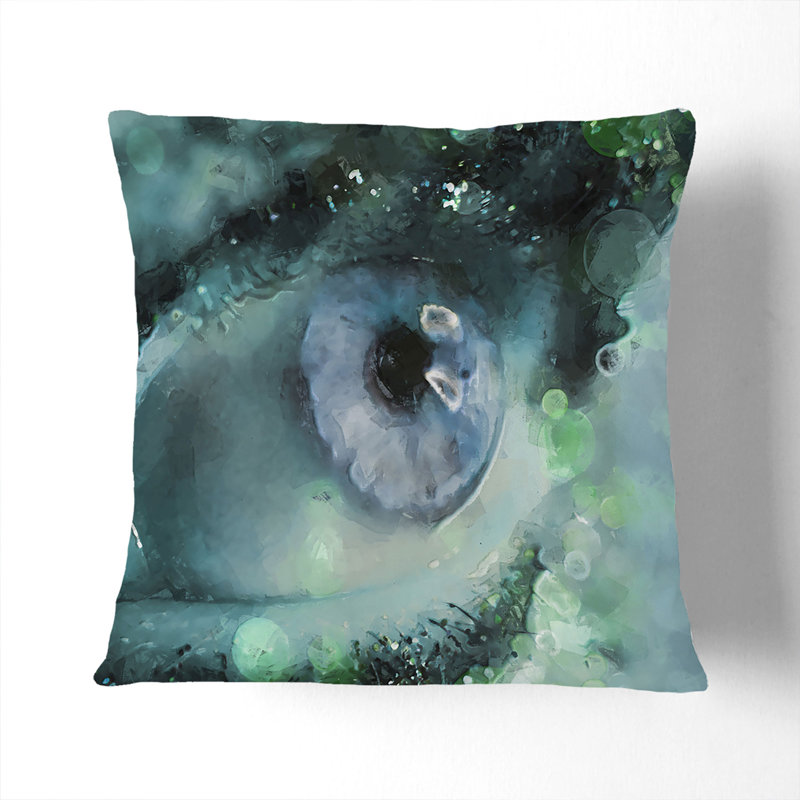Square Throw Cushion, 40cm H x 40cm W x 15cm D