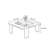 Minimalist and niche design coffee table-1111774061-1111774056