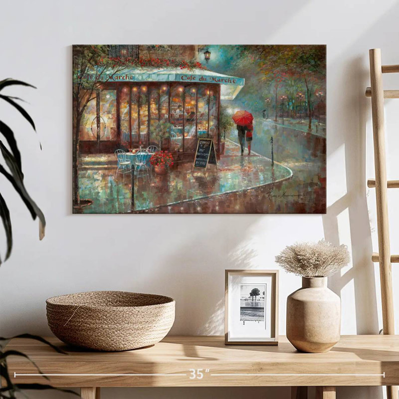Sireci Cafe Du Marche, 16" H x 24" W