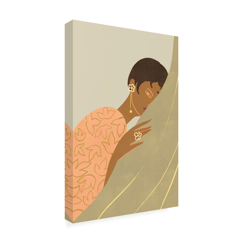 «The Introvert» sur toile par Arty Guava, H 32 po x l 22 po x P 2 po