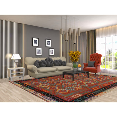 Tapis de style sud-ouest kilim 8 x 11