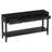 Modern 3-Drawer Console Table with Storage Shelf-1412550204