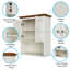 Rangement pour salle de bain Carnstroan-2041724051