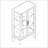 Elegant 2-Door Curio Cabinet With Tempered Glass Doors, Mirrored Back Panel, And Adjustable Shelves - Lighted Display Cabinet For Home And Office (Light Bulb Included) -OAK Finish-969078874