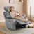 Velours gris clair est en rupture de stock