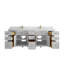 Ensemble de meuble-lavabo double 84 po-76154305-76155845