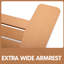 Chaise de plage confortable avec résistance aux intempéries - Design classique extérieur brun