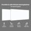 Vidaxl Kitchen Backsplash 2 Pcs Tempered Glass-128715787-128715788
