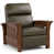 Colman Olive Top Grain Leather