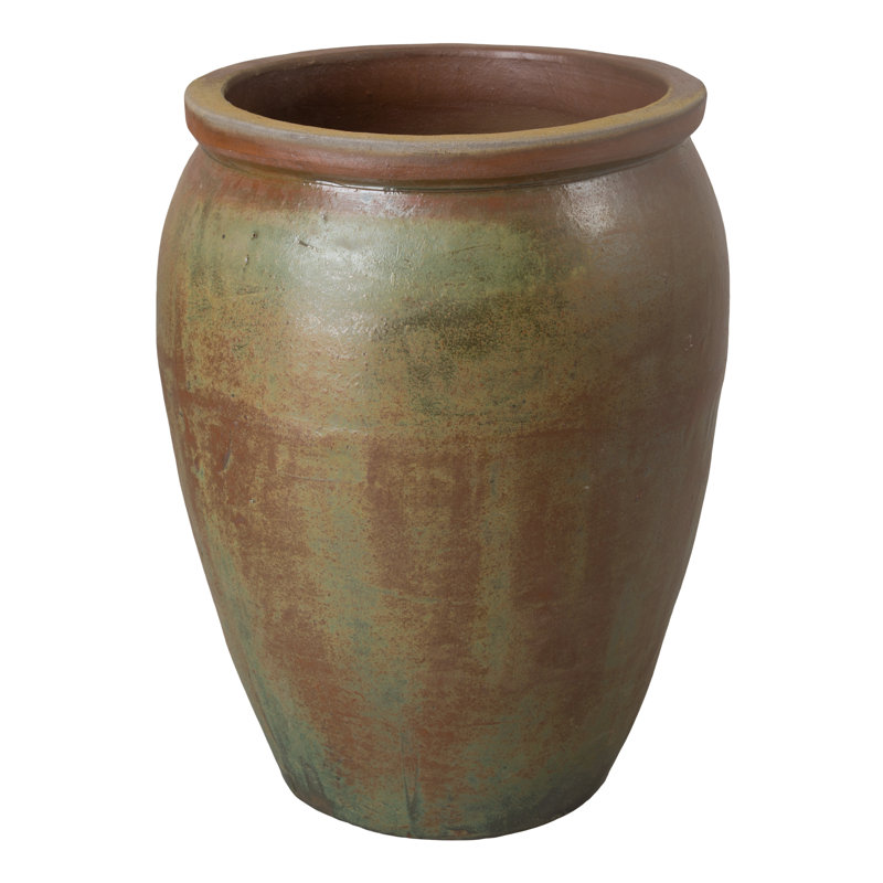 Handmade Ceramic Pot Planter, 29" H x 22" W x 22" D
