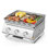 24000 Btu 3 Burner Stainless Steel Gas Grill ,compact Sus304 Alloy Burners Cooking Area With Small Gas Canisters,for Bbq,camping And Rvs