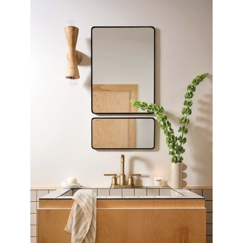 Moen Gibson Two-Handle Centerset High Arc Modern Bathroom Faucet With Drain Assembly