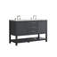 Vicini 54" Double Bathroom Vanity Set-1837354126