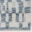 Shaggy Checkered Area Rug in Blue/Gray/Ivory-47841742