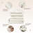 Whisper Organic 100% Organic Cotton Duvet Cover King Size - Naturally Soft Lightweight & Cooling Duvet Cover Set With Decorative Shams - Premium Gots Certified 300 Thread Count Sateen Weave (King, Natural)-117402476-117402480