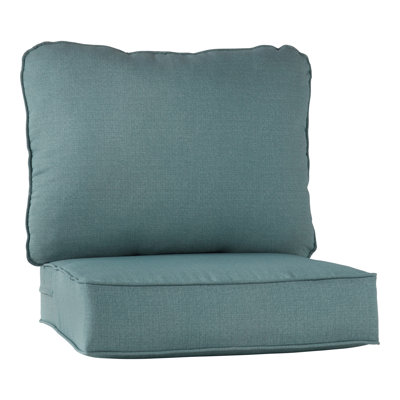 Outdoor 2-Piece Deep Seat Cushion Set