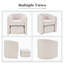 Fauteuil d'appoint rembourré 28 po de large avec repose-pieds-1346120074
