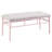 Anija Microfiber / Microsuede Upholstered Bench