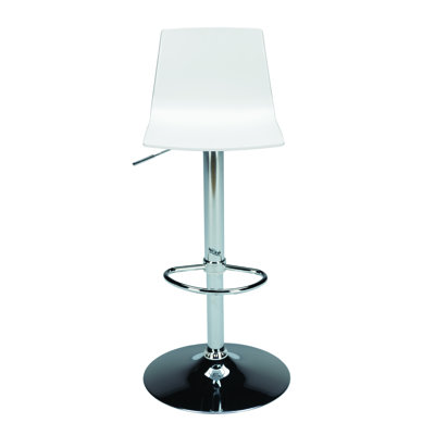 Swivel Adjustable Height Counter Stool with Metal Frame